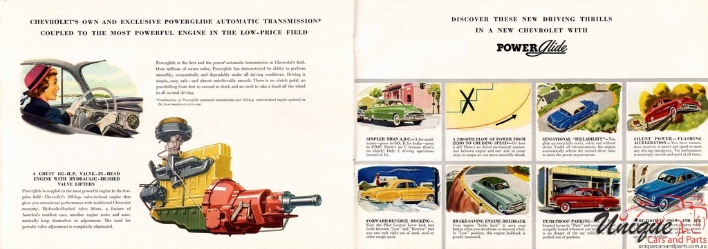 1951 Chevrolet Full-Line Brochure Page 3